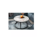 Beistelltisch Elegance 60cm wei Marmor 41885