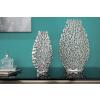 Vase Abstract Leaf 2er Set silber 43189