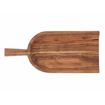 Holzschaufel Deko Schaufel Holz 45x20cm Schale Akazie massiv Servierbrett