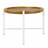 Couchtisch ø75cm Beistelltisch Wohnzimmer Tisch rund Sioux Metall Gestell