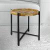 Beistelltisch Couchtisch rund Couchtisch ø46xH45cm Sioux Metall-Gestell
