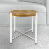 Beistelltisch Couchtisch rund Couchtisch ø46xH45cm Sioux Metall-Gestell