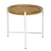 Beistelltisch Couchtisch rund Couchtisch ø46xH45cm Sioux Metall-Gestell