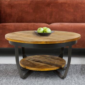 Couchtisch rund ø65cm Beistell-tisch Los Angeles...