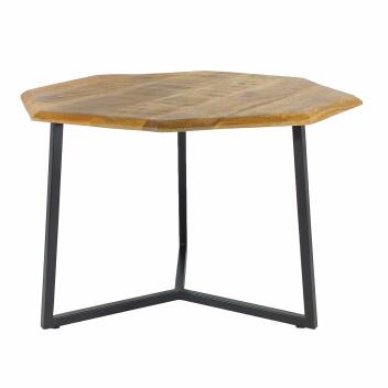 Couchtisch 2er Set achteckig Beistelltisch Satztisch Las Vegas Metall Gestell
