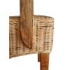 Esszimmerstuhl Rattanstuhl mit Armlehnen tabacco Perth Korbstuhl Rattan Sessel