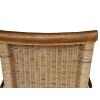 Esszimmerstuhl Rattanstuhl mit Armlehnen tabacco Perth Korbstuhl Rattan Sessel