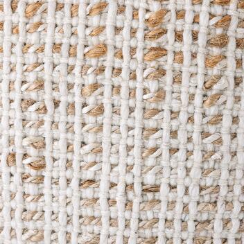 Sitzpouf Jute Sitzhocker rund Deko Hocker natur Sitzpouf Fußhocker