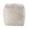 Sitzhocker Jute 45x45x45cm Sitzpouf Deko Hocker natur Jutehocker Bodenkissen