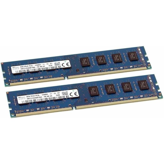 SK HYNIX hmt41gu6bfr8 a-pb 2 x 8 GB16GB 2Rx8 pc3l-12800u Desktop Speicher