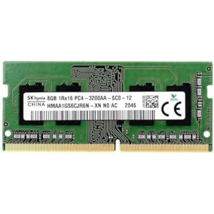 SK Hynix 16Gb 2x 8GB SODIMM DDR4 3200 PC4 1Rx16 HMAA1GS6CJR6N-XN RAM Speicher
