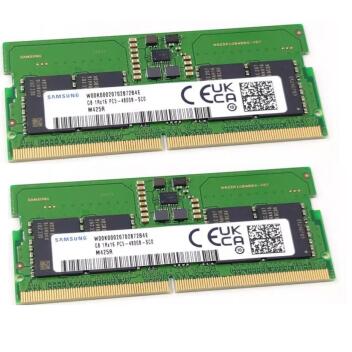 Samsung 64Gb 2x 32GB DDR5 5600MHz RAM PC5-44800 SODIMM...