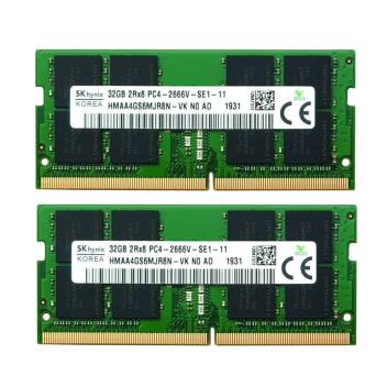 Hynix 64Gb 2x 32GB DDR4 PC4 2666MHz 260pin SO-DIMM...