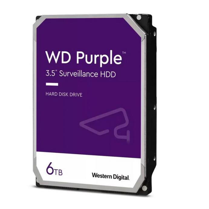 WD Red Plus WD62PURZ-FR Purple HDD Festplatte 6TB 5400 rpm 3,5" SATA