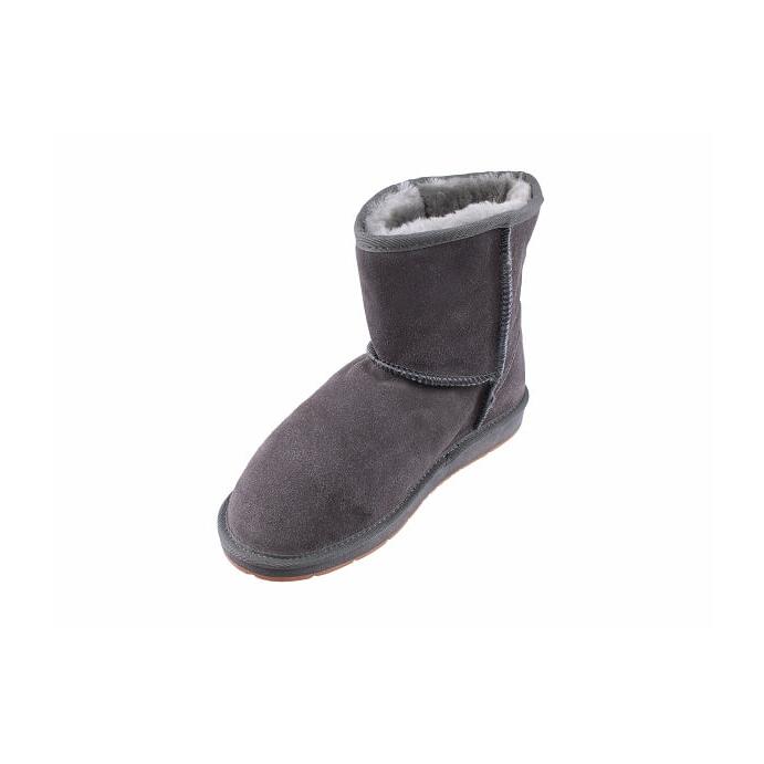 Heitmann Damen Lammfell-Boots (anthrazit) gr 36