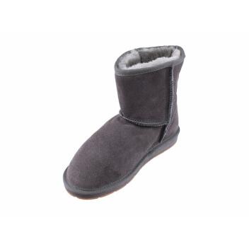 Heitmann Damen Lammfell-Boots (anthrazit) gr 36