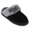 Heitmann Lammfell-Pantoffel (schwarz) Gr 38 offen