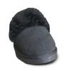 Heitmann Lammfell-Pantoffel (anthrazit) Gr 39 offen
