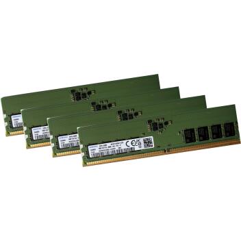 Samsung DIMM 64Gb 4x 16GB DDR5 Ram Speicher 5600MHz...