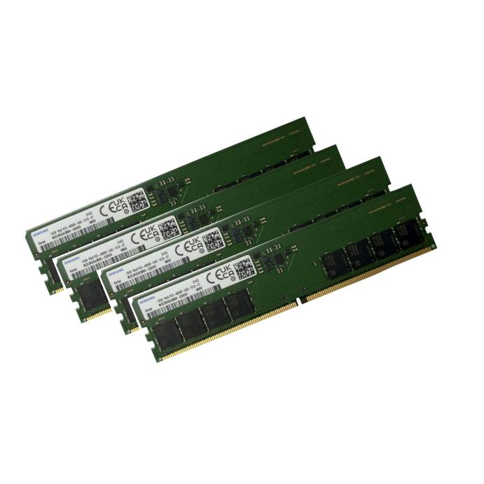 Samsung 64Gb 4x 16GB DDR5 4800 Mhz PC5-5600B Desktop RAM DIMM M323R2GA3BB0-CQK