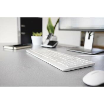 CHERRY KC 1000, Kabelgebundene Tastatur, Deutsches Layout...
