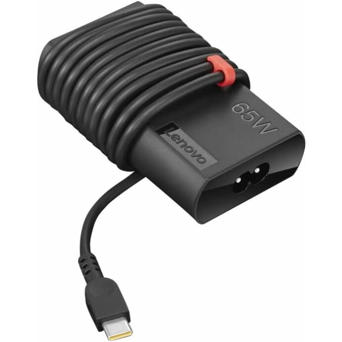 Lenovo ThinkPad Slim 65W AC Adapter USB-C EU 4X20V24678 Schwarz